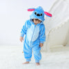 Baby Animal Kigurumi Romper with Hood