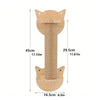 Cat Scratching Post with Sisal and Wood