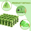 Compostable Dog Waste Bags - Eco-Friendly, Leak-Proof Pet Poop Bags