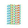 Biodegradable Paper Straws (100 Pack) for Parties and Everyday Drinks