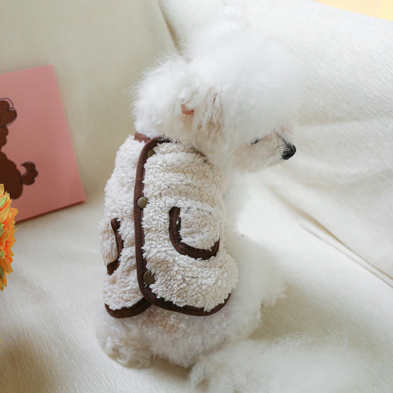 Abrigo Floral para Perros y Gatos Pequeños