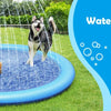 Anti-Slip Dog Splash Pad with Sprinkler for Summer Water Play