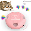 Jouet interactif intelligent pour chat avec plumes mobiles