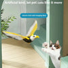 Interactive Flying Bird Cat Toy with Hanging Teaser