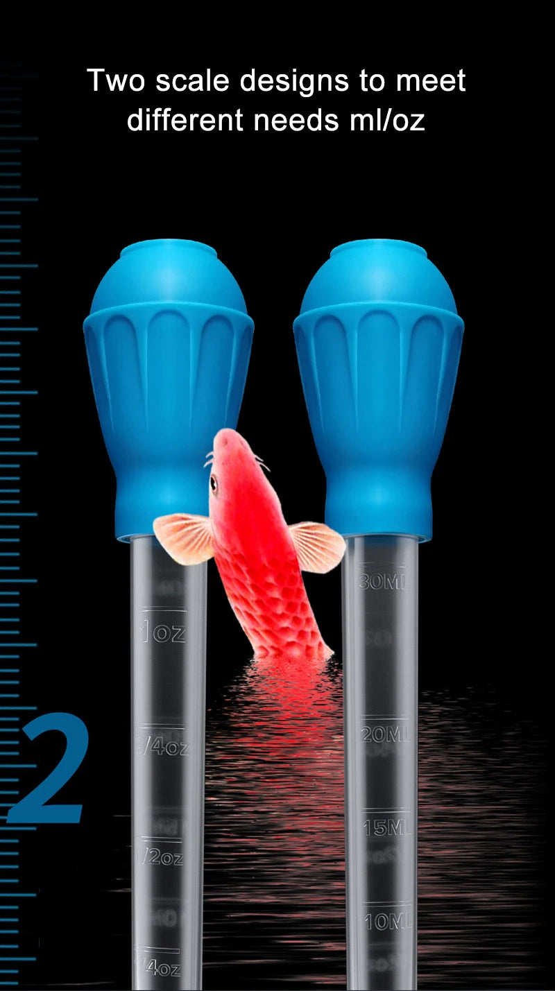 Siphon d'aquarium télescopique