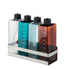 Set de Botellas Dosificadoras para Acuario de 450 ml con Base de Acero Inoxidable