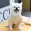 Cozy Fleece Dog Sweater for Small and Medium Breeds