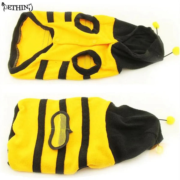 Disfraz de Abeja para Perro con Capa con Capucha