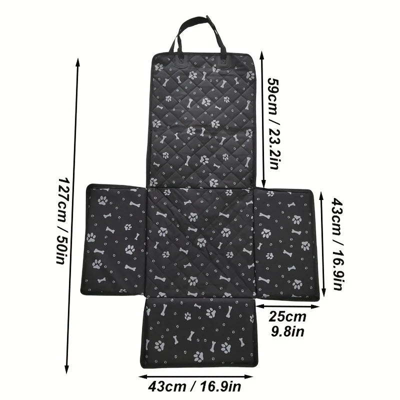 Dog Carrier Car Seat Cover Bag Waterproof Travel Carrier