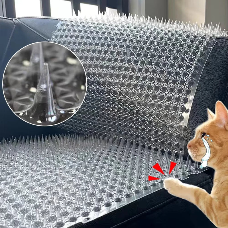 Deterrent Pet Mat with Prickle Strips Spikes - Furniture Protector