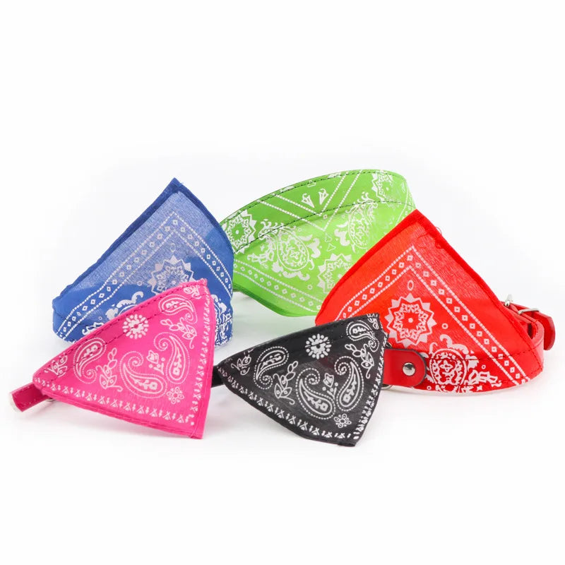 Collar Bandana Ajustable para Mascotas
