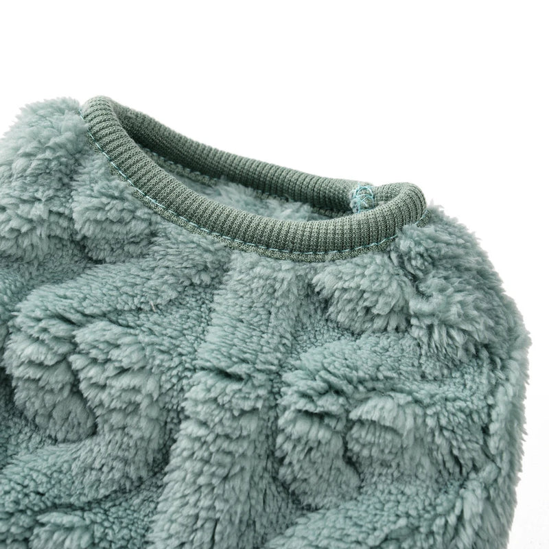 Chaleco de Felpa Suave para Perros en Invierno
