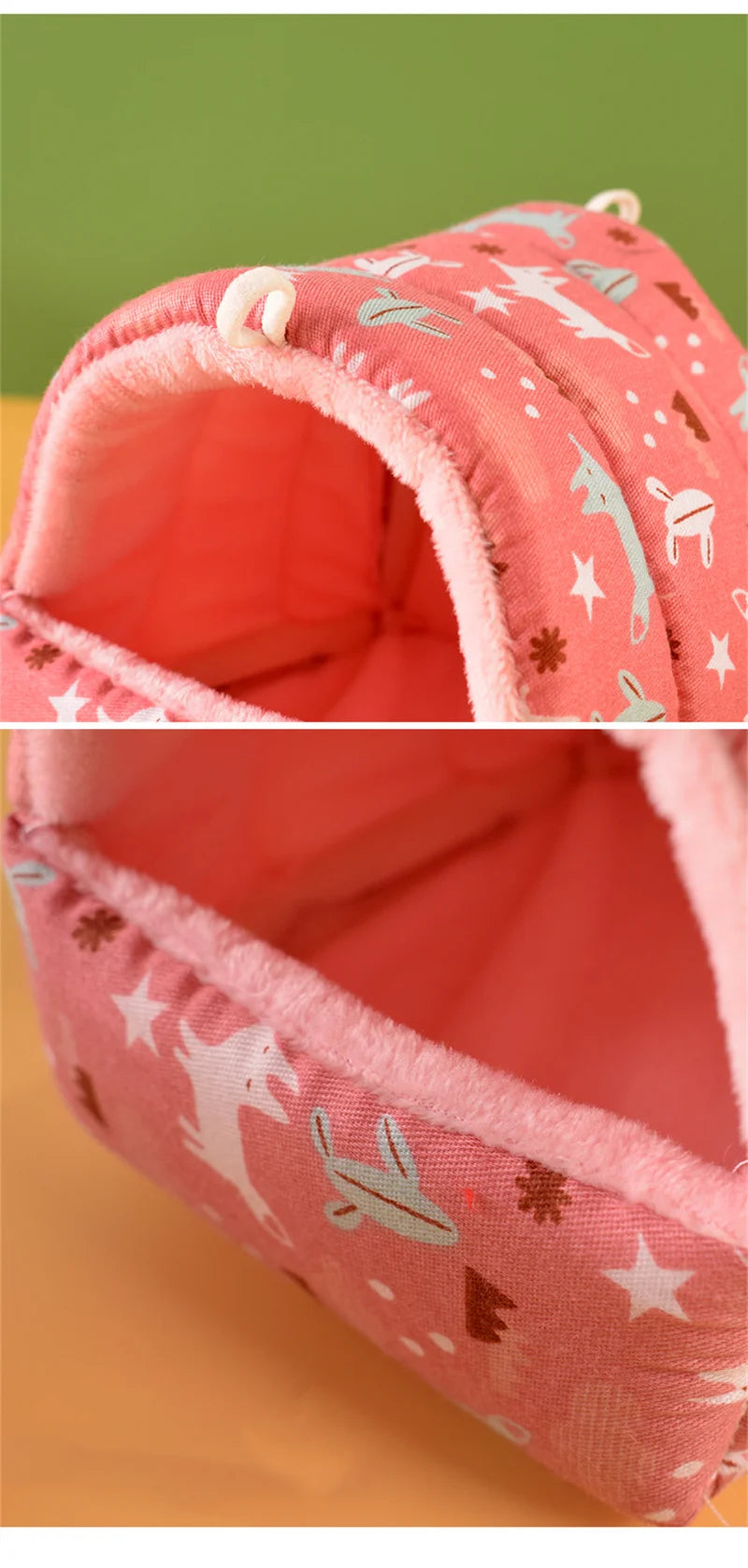 Niche Douillette pour Petits Animaux : Hamsters, Cobayes & Lapins