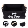 Felt Pet Toy Storage Basket