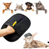 Double-Sided Pet Hair Removal and Grooming Gloves
