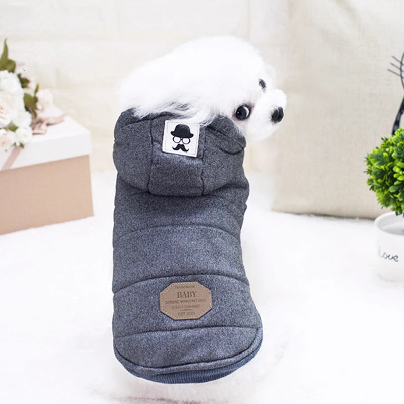Mono de Invierno Acolchado para Perros Pequeños