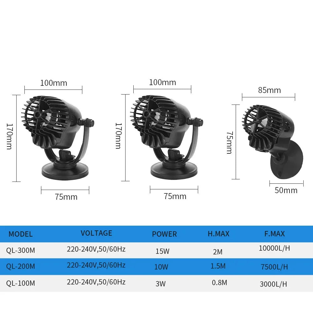 Aquarium Wave Maker Pump for Water Circulation