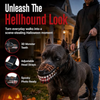 Scary Dog Muzzle Costume Mask with Fake Teeth