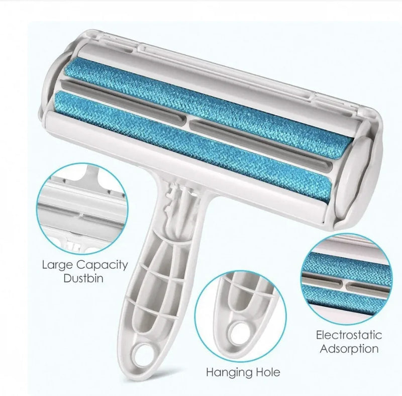 Self-Cleaning Pet Hair Removal Mitts & Rollers Set