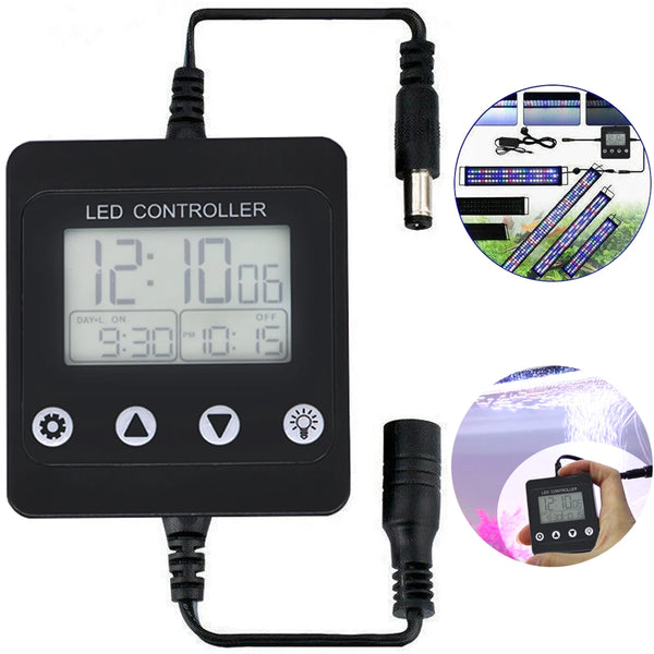 Minuteur et Variateur LED pour Aquarium