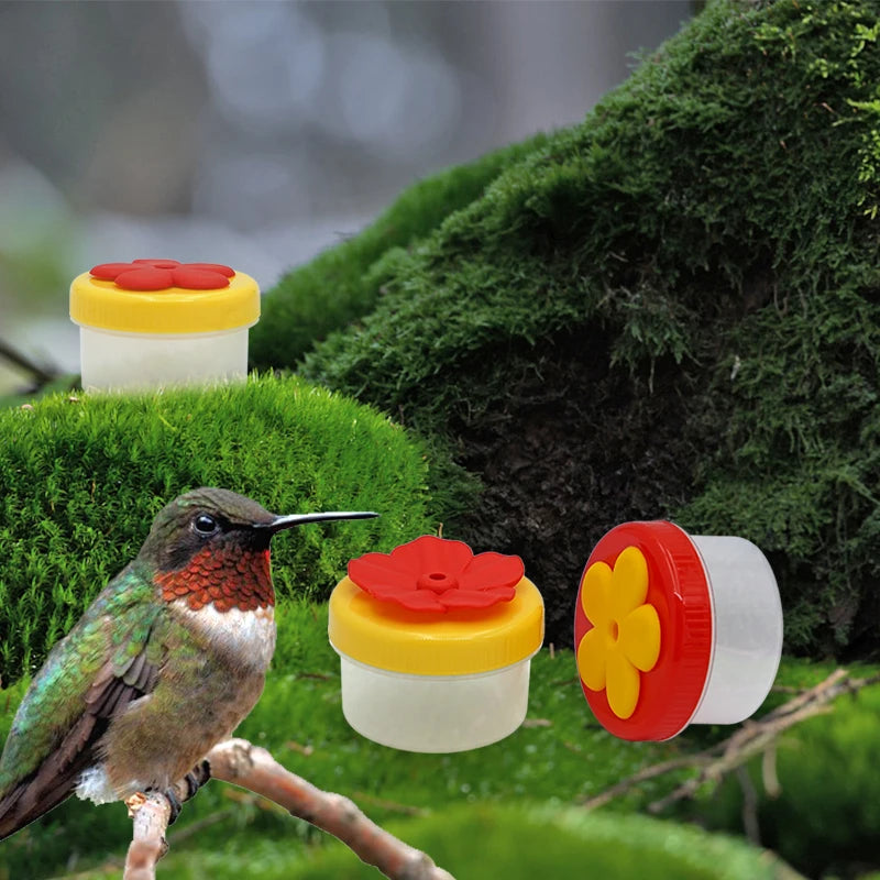 Flower-Shaped Hummingbird Feeder for Garden and Yard