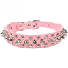 Punk Rivet Spiked Leather Dog Collar
