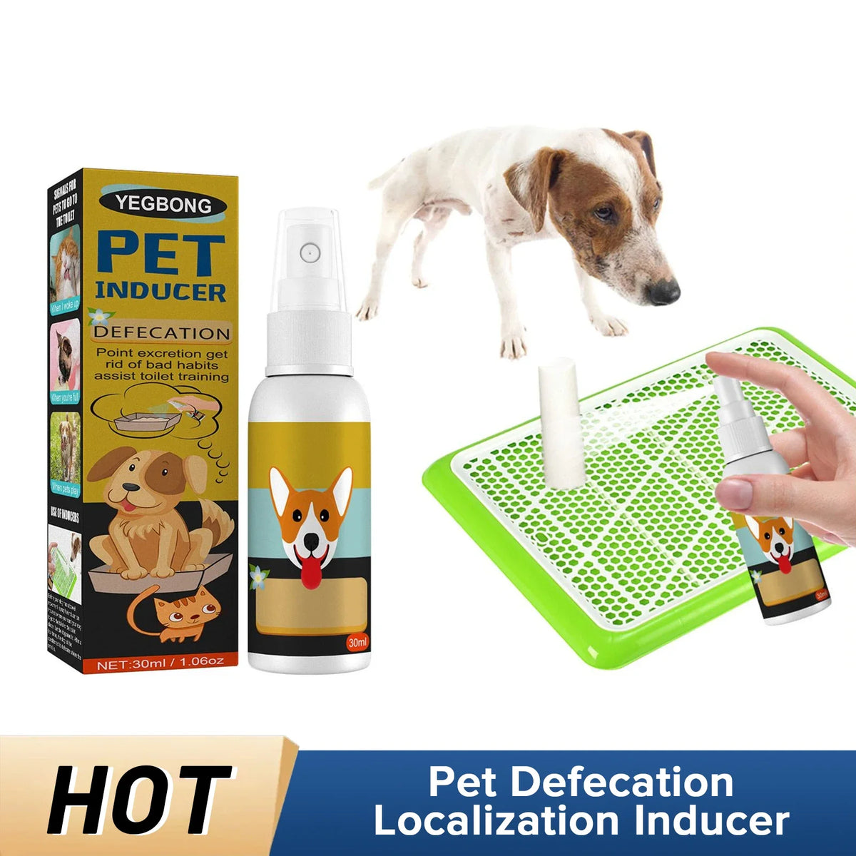 Pet Potty Training Spray for Dogs and Cats