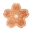 Copper Bird Bath Cleaning Disc with Stable Triple-Point Support