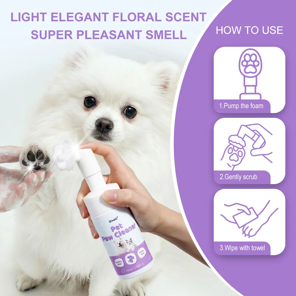 Waterless Pet Paw Cleaner