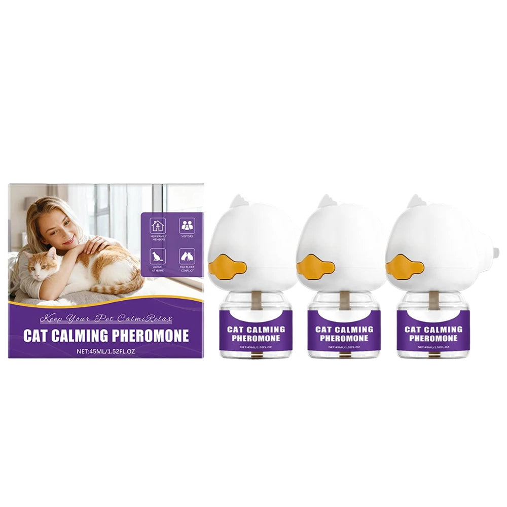 Cat Pheromone Diffuser – Calming Plug-in for Anxiety & Stress Relief