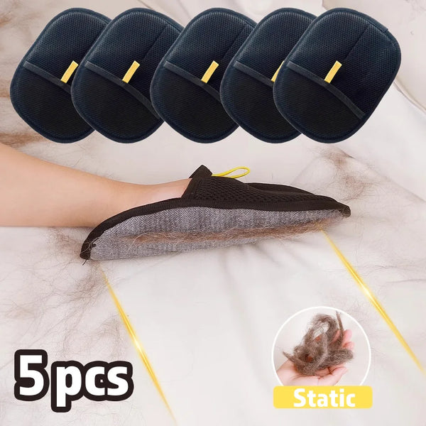 Double-Sided Pet Hair Removal Gloves - Grooming Mitts (1-5 pcs)