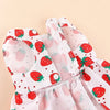 Princess-Style Summer Dog Dress with Bow for Small Breeds