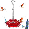 Hexagonal Hanging Bird Feeder for Garden and Patio