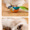 Rechargeable Flapping Bird Cat Toy with Catnip