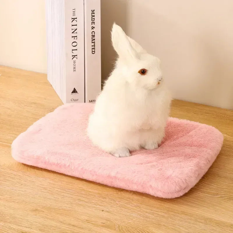 حصيرة سرير ناعمة للحيوانات الصغيرة: أرانب، هامستر، خنزير غينيا
