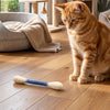 Cat Teaser Wand Set with Replacement Fleece Tops