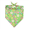 Floral Dog Bandanas with Adjustable Fit