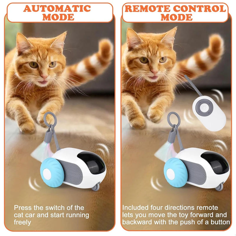 Smart Remote-Controlled Cat Toy Car