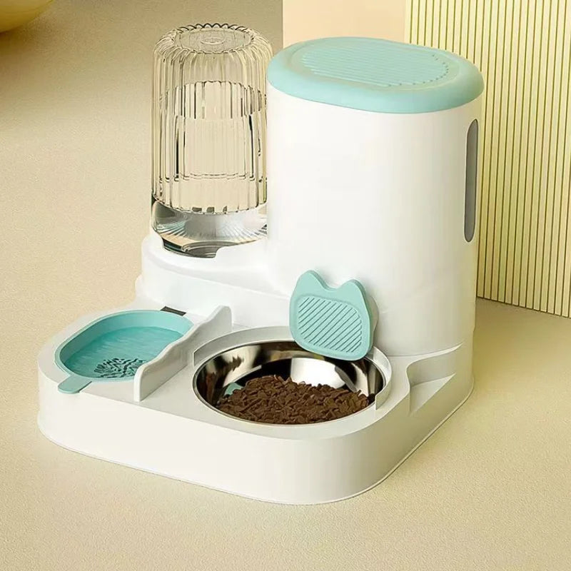 Distributeur automatique de nourriture et d'eau pour animaux