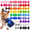 Handmade Pet Hair Clips - Colorful Bow Hairpins for Dogs and Cats