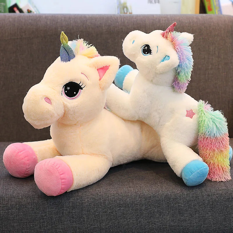 Rainbow Unicorn Plush Toy - Soft Stuffed Animal