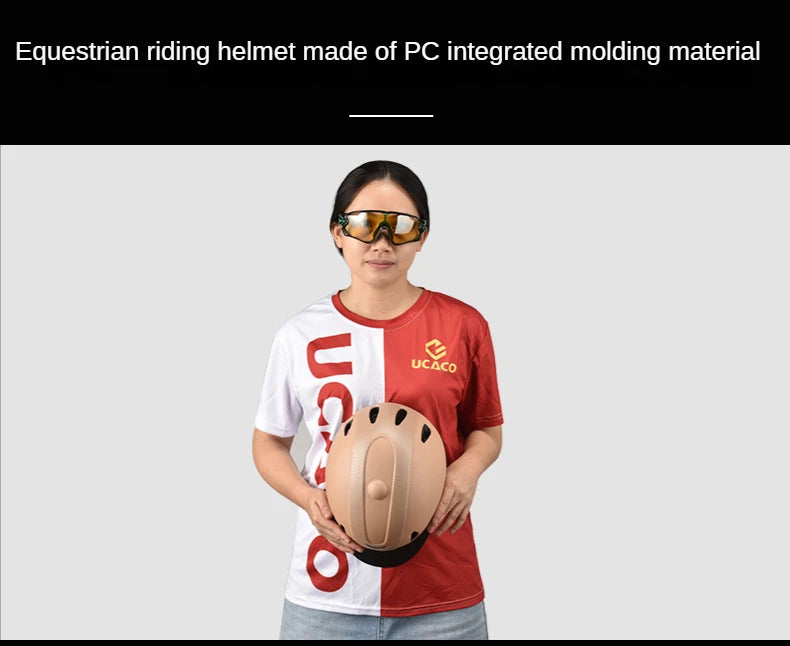 UltraLight Equestrian Helmet 50-61 cm Adjustable