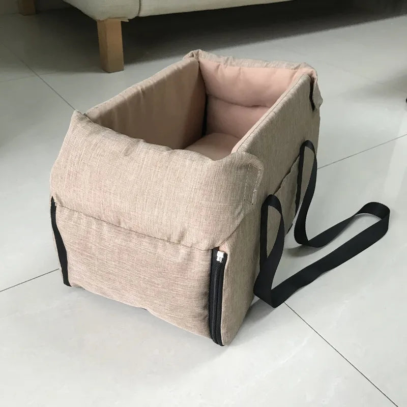 Cama Asiento Portátil para Perros en el Coche para Mascotas Pequeñas