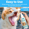 2-in-1 Pet Dental Spray for Fresh Breath & Tartar Control