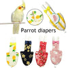 Couch-culotte pour Perruche avec Nœud Papillon - Combinaison Colorée pour Oiseaux