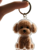 Cartoon Dog Transparent Acrylic Keychain
