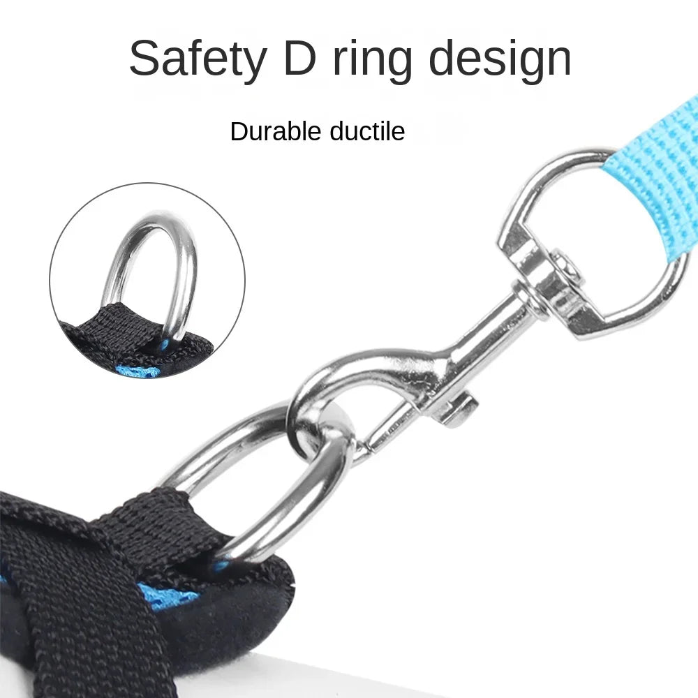 Adjustable Breathable Mesh Dog & Cat Harness with Leash