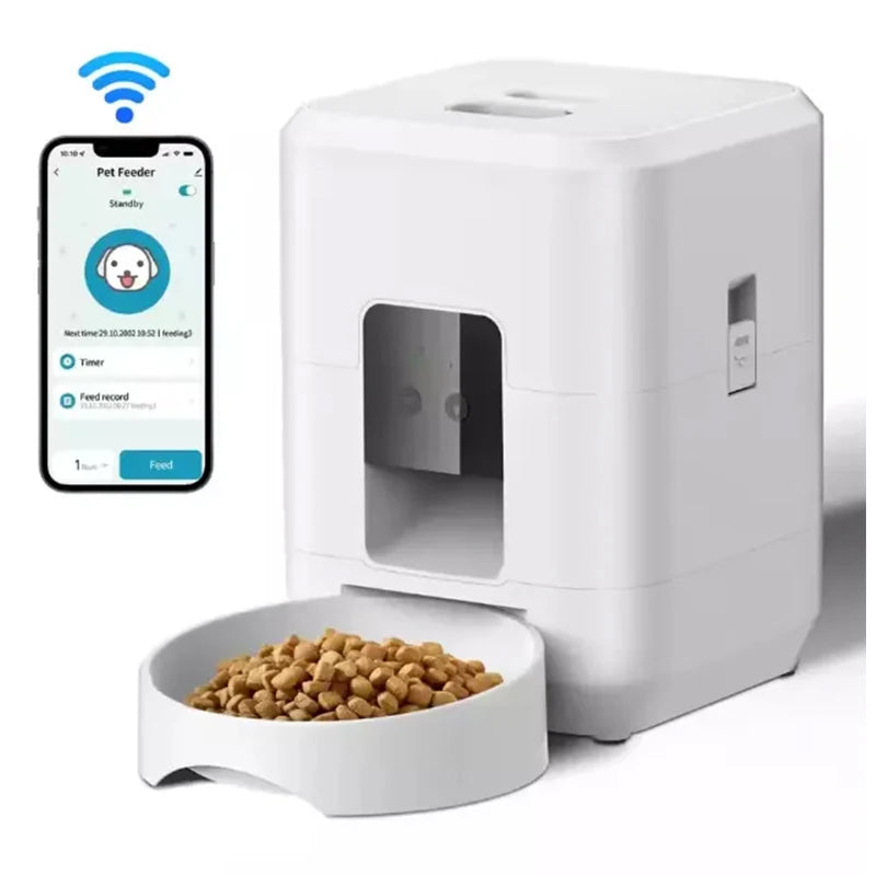 Smarter Automatischer Futterspender mit Sprachaufnahme