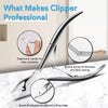 Precision Stainless Steel Cuticle Nipper for Salon-Quality Nail Care