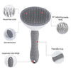 Peigne de toilettage pour animaux en acier inoxydable